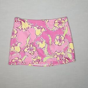 Lilly Pulitzer Callie Mini Floral Print Ruffle Skirting